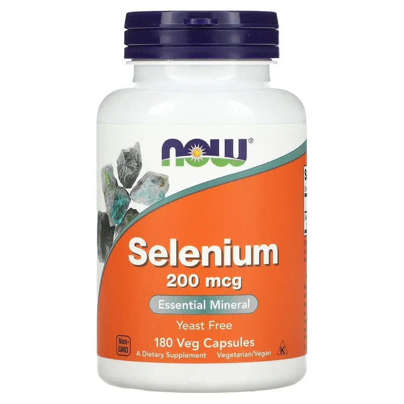 NOW Foods, Selenium, 200 mcg - USA MEGA SHOP