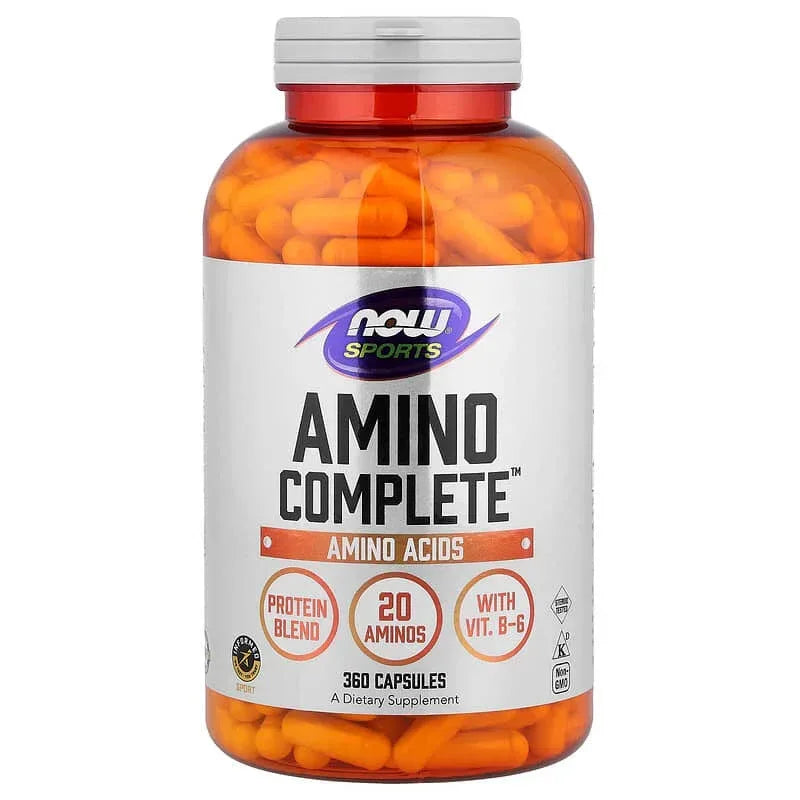 NOW Foods, Sports, Amino Complete™, 120 Veg Capsules