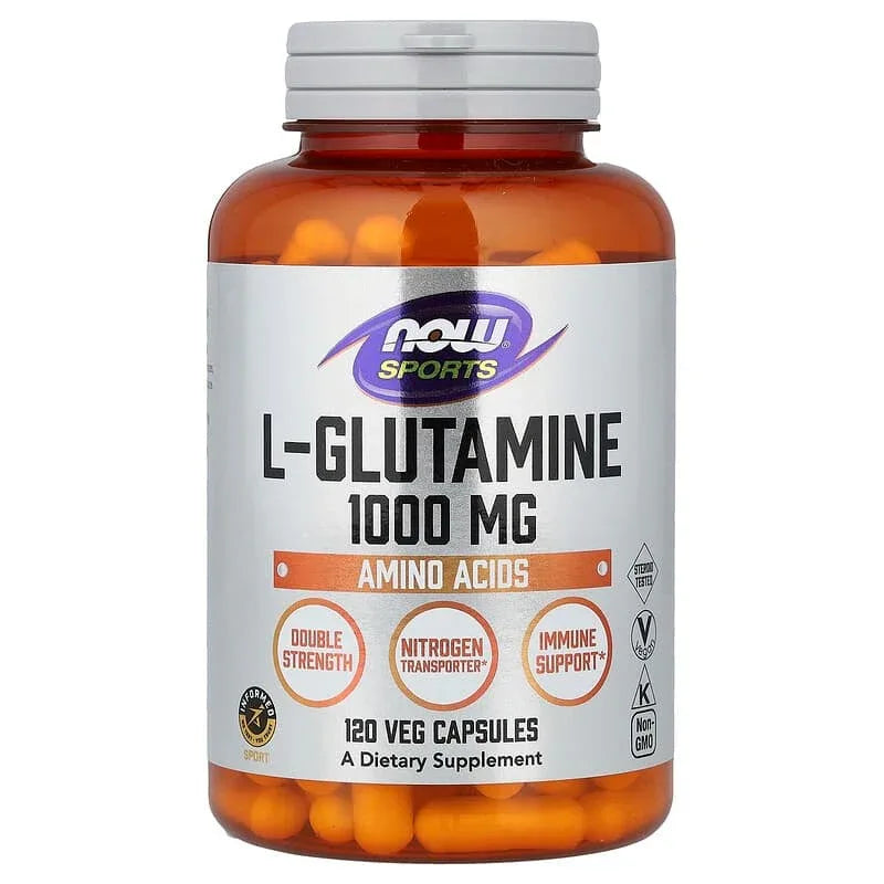 NOW Foods, L-Glutamine, 500 mg & 1000 mg - USA MEGA SHOP