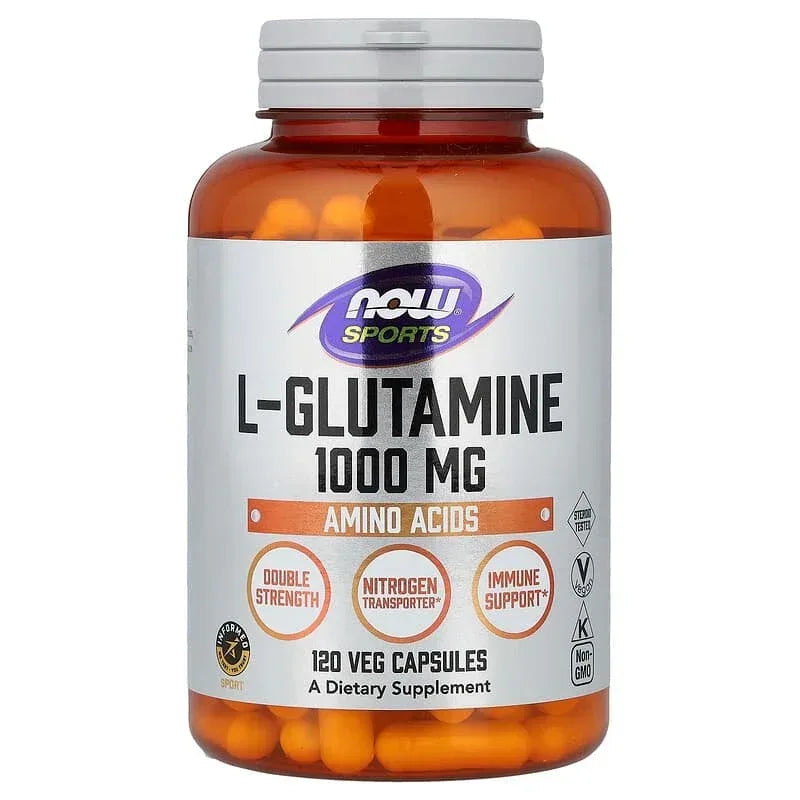 NOW Foods, L-Glutamine, 500 mg & 1000 mg