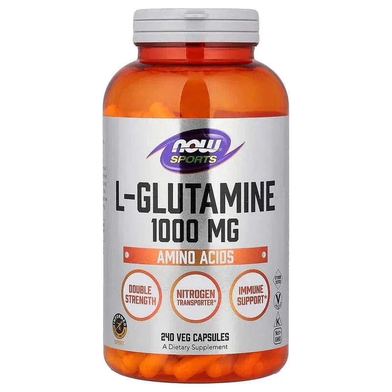 NOW Foods, L-Glutamine, 500 mg & 1000 mg