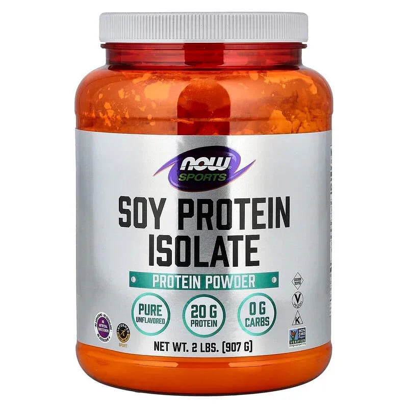 NOW Foods, Sports, Soy Protein Isolate, Pure Unflavored