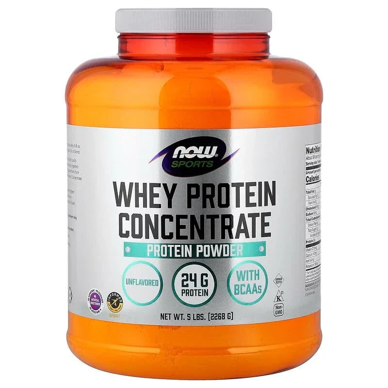 NOW Foods, Sports, Whey Protein Concentrate Protein Powder, Unflavored