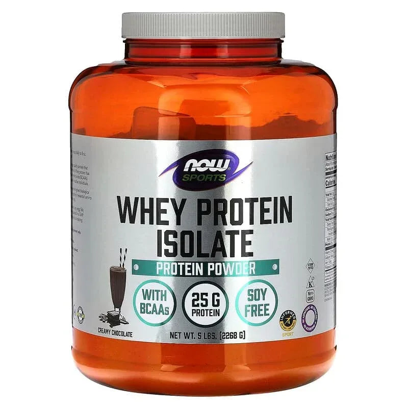 NOW Foods, Sports, Whey Protein Isolate, Creamy Chocolate, 1.8 lbs (816 g)