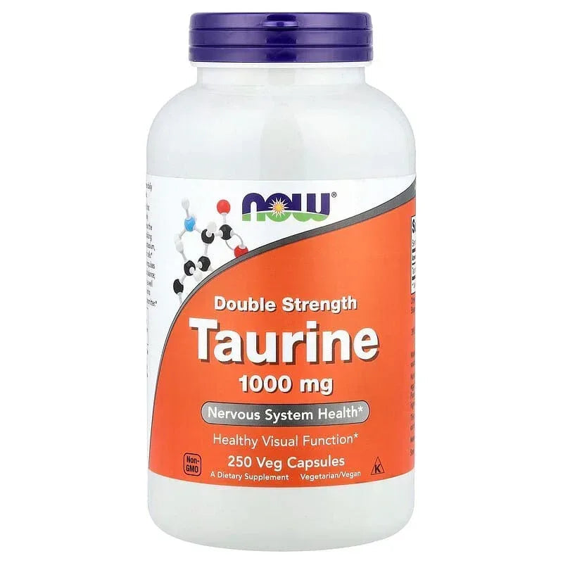NOW Foods, Taurine, 1,000 mg, 100 Veg Capsules