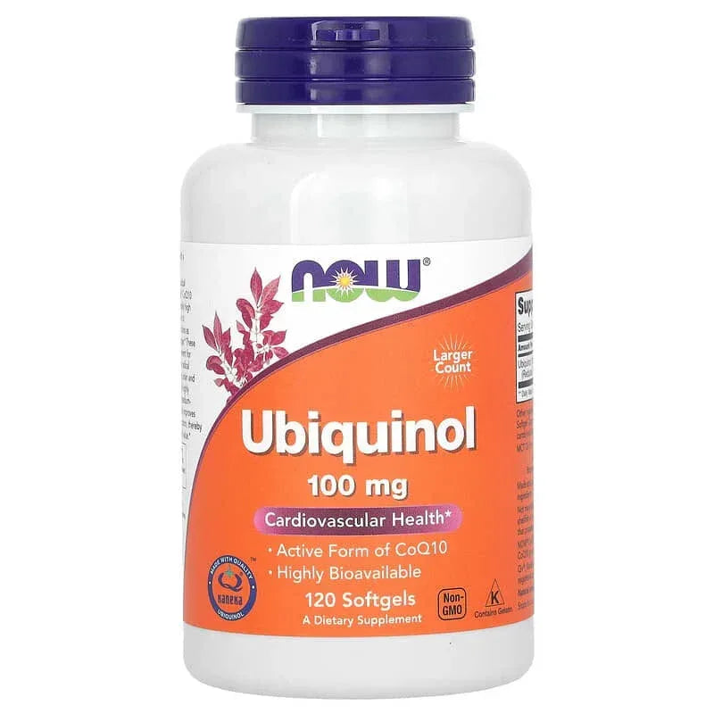 NOW Foods, Ubiquinol, 100 mg & 200 mg