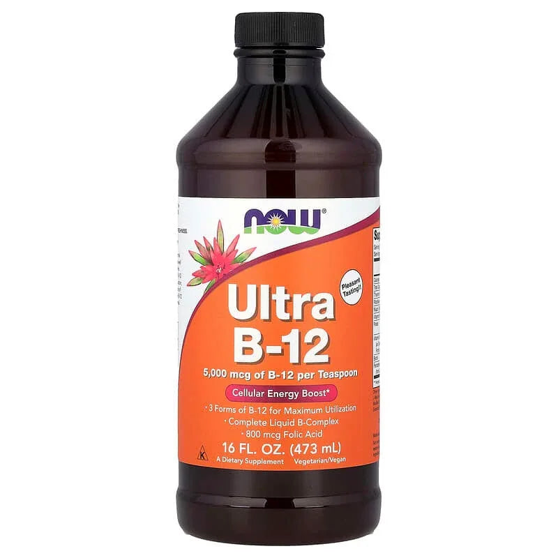 NOW Foods, Ultra B-12, 4 fl oz (118 ml)