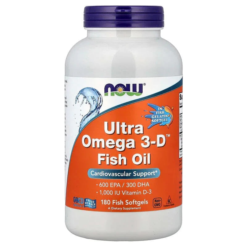 W Foods, Ultra Omega 3-Dâ„¢ Fish Oil - USA MEGA SHOP