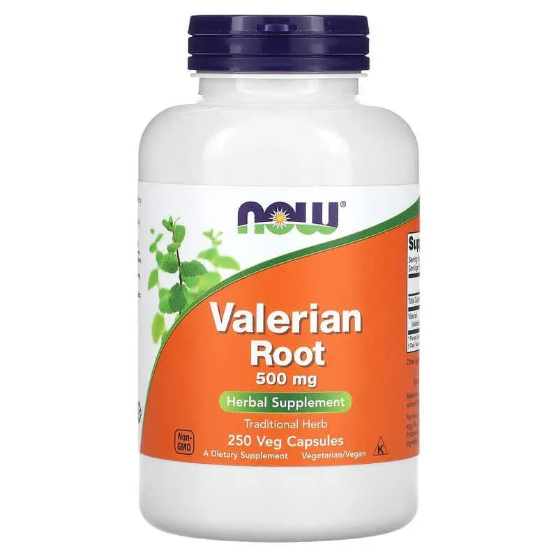 NOW Foods, Valerian Root, 500 mg, Veg Capsules