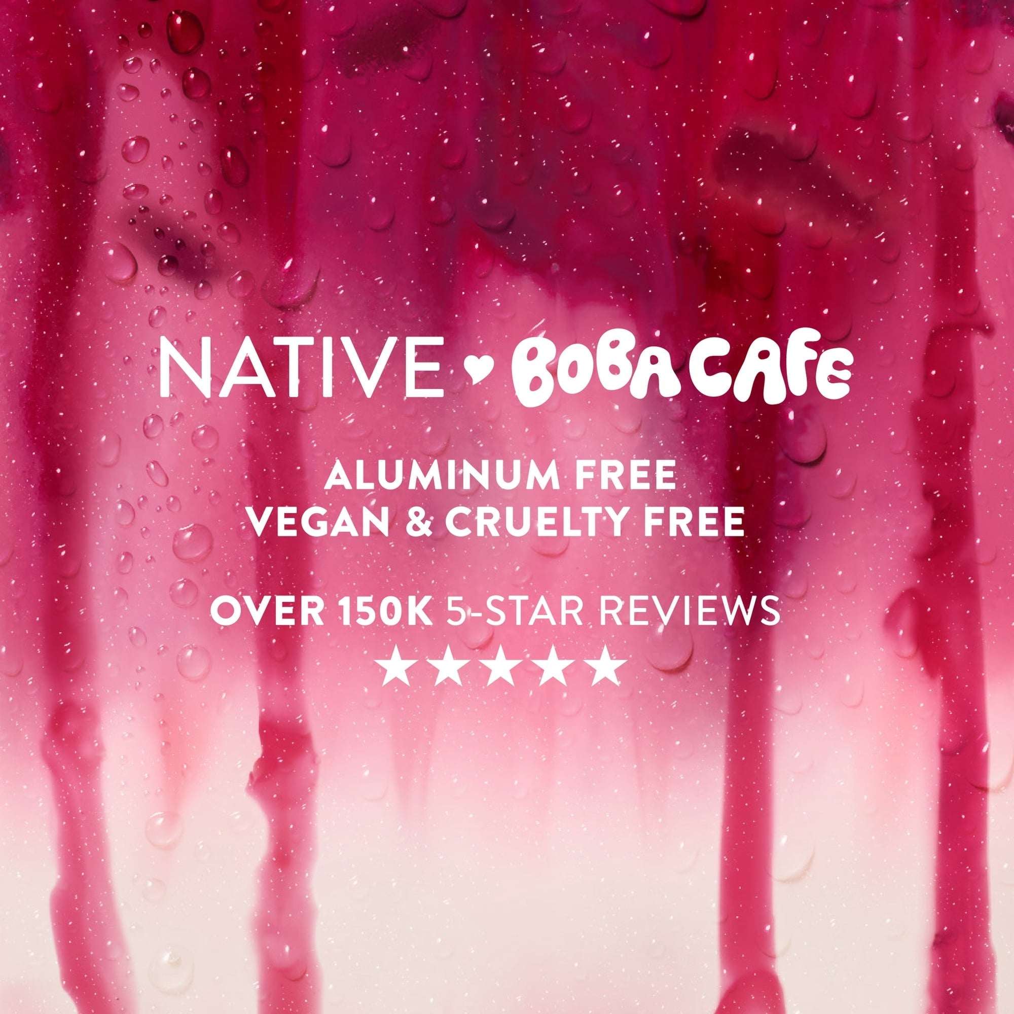 Native Body Wash, Limited Edition Berry Blossom Tea, Sulfate Free Body Wash for Women & Men, Boba Café, 18 fl oz