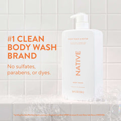 Native Body Wash, Sweet Peach & Nectar, Sulfate Free, 36 fl oz