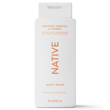 Native body wash bottle, Toasted Vanilla & Honey, 18 fl oz