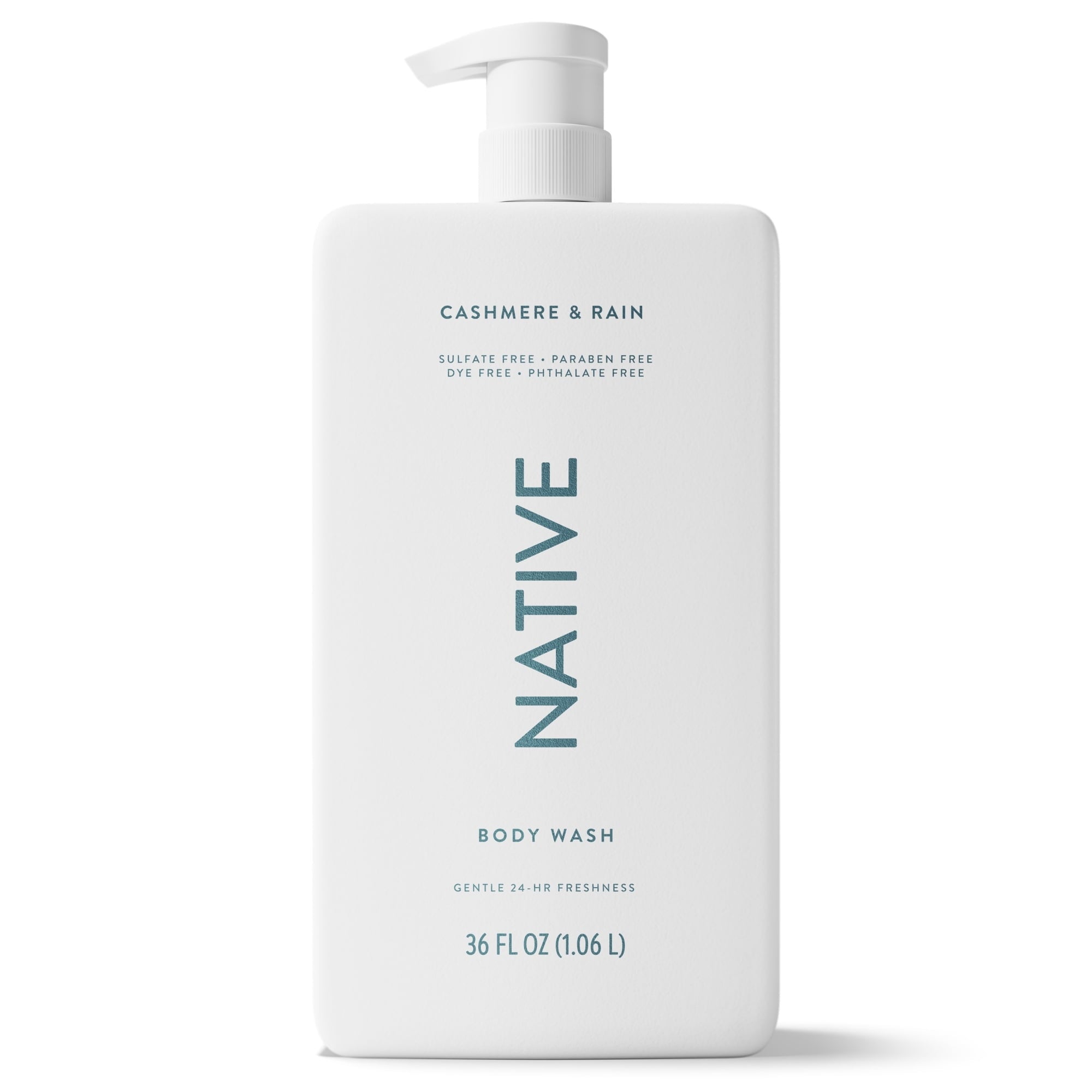 Native Body Wash, Cashmere & Rain, Sulfate Free, for Women & Men, 36 fl oz