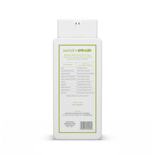 Body wash bottle, BoBa Cafe Strawberry Matcha; back ingredients label with barcode