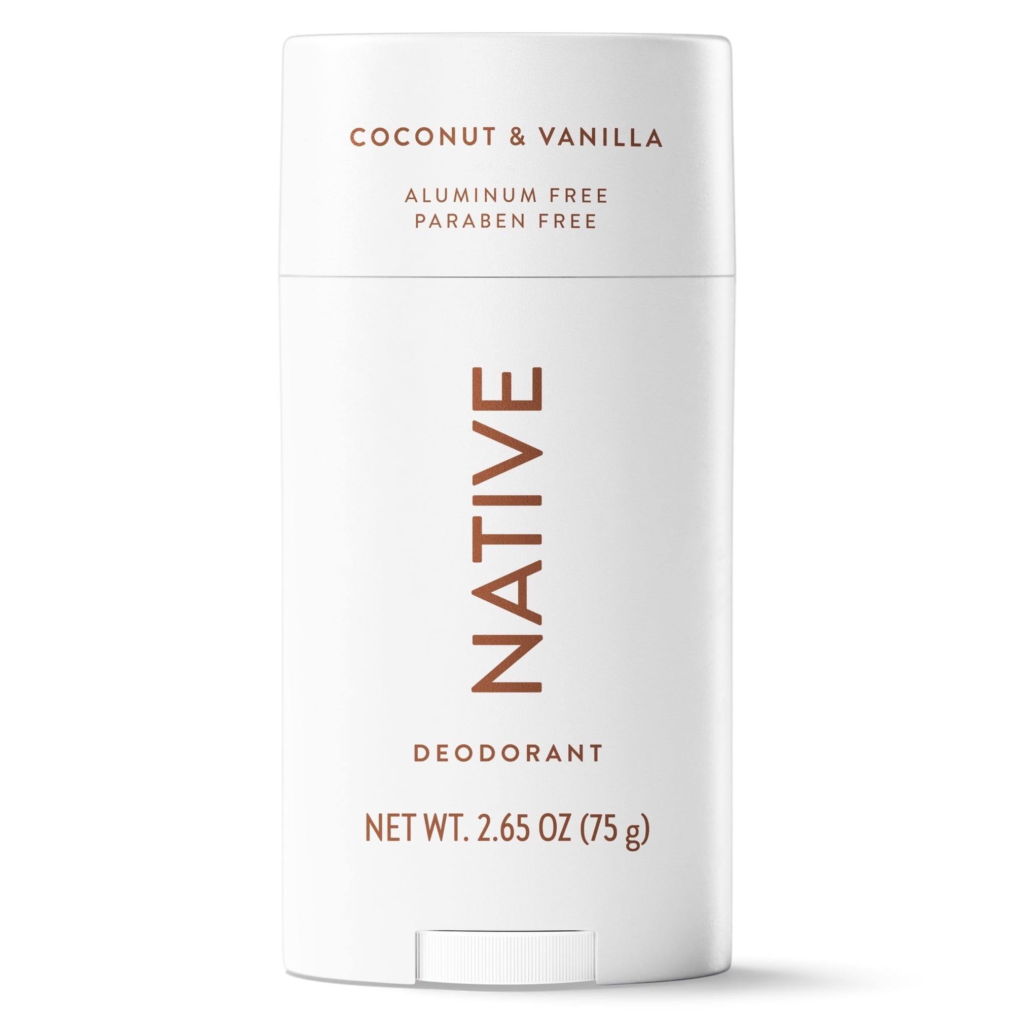 Native Deodorant, Aluminum Free, Coconut & Vanilla, Deodorant for Women and Men, 2.65 oz