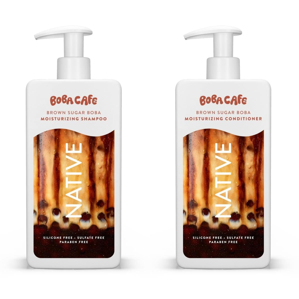 Native Limited Edition Brown Sugar Boba Shampoo and Conditioner Regimen (PACK OF 3 )