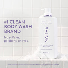 Native Moisturizing Body Wash Vanilla & Cashmere, 22 FL OZ