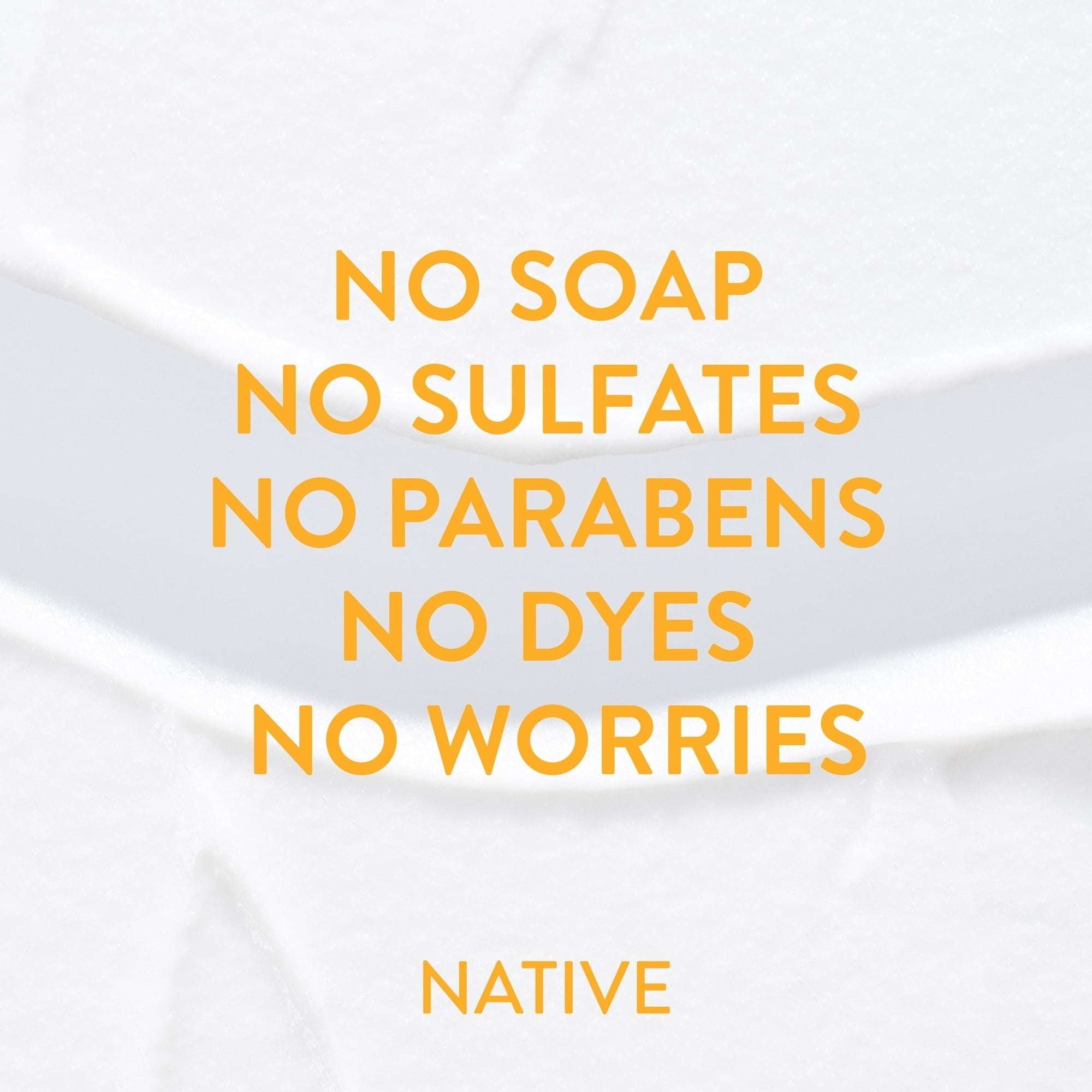 Native Shave Cream for Face & Body, Espresso & Woody Maple 7.6 fl oz