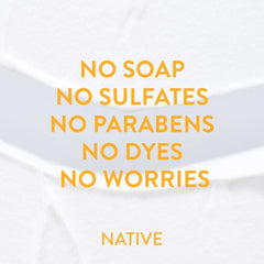 Native Shave Cream for Face & Body, Espresso & Woody Maple 7.6 fl oz