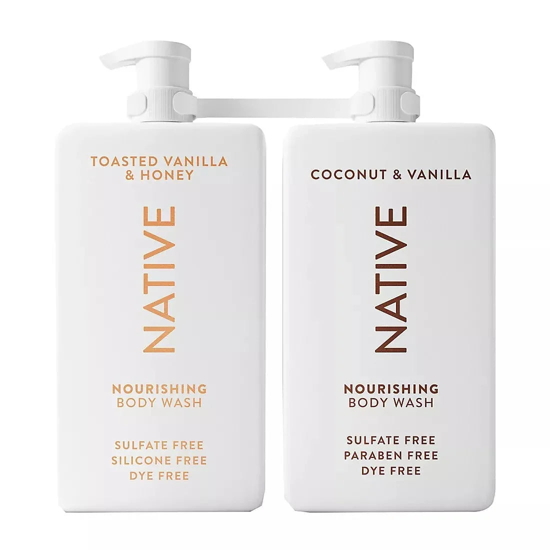 Native Vanilla Vibe Nourishing Body Wash, 2 pk./68 fl. oz. - USA MEGA SHOP