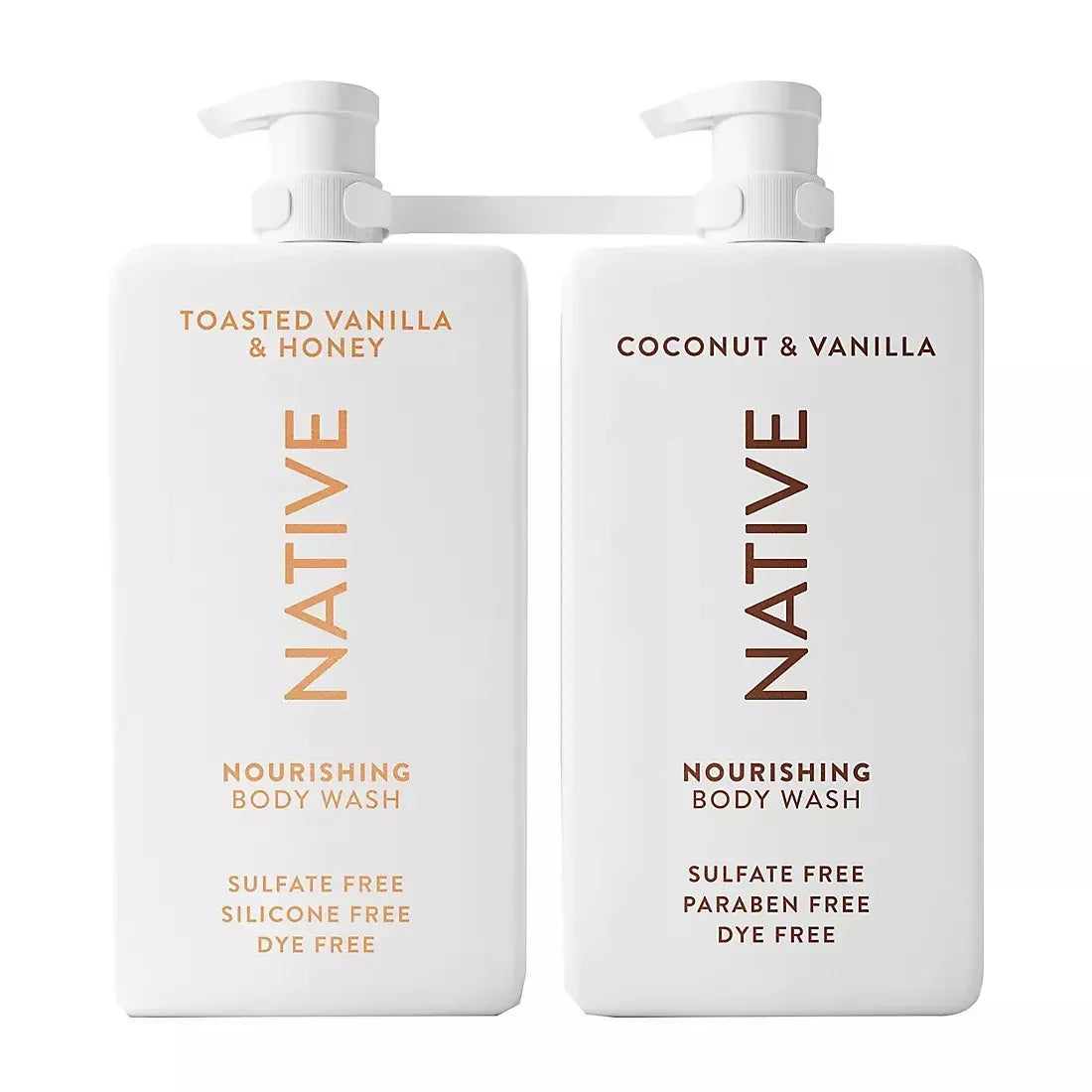 Native Vanilla Vibe Nourishing Body Wash, 2 pk./68 fl. oz.