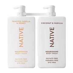 Native Vanilla Vibe Nourishing Body Wash, 2 pk./68 fl. oz. - USA MEGA SHOP