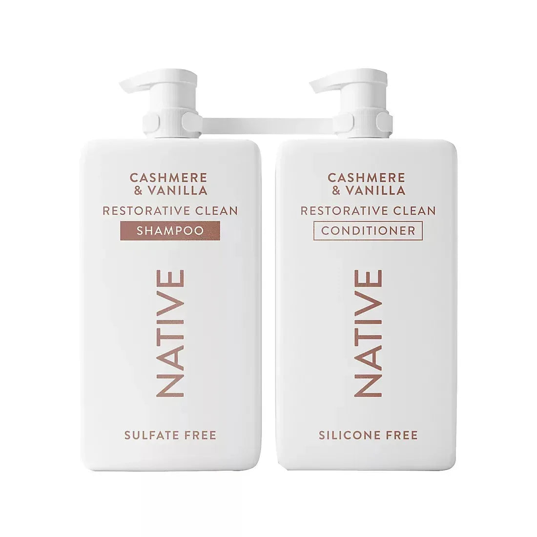 Native Cashmere & Vanilla Shampoo and Conditioner Set, 68 fl. oz.