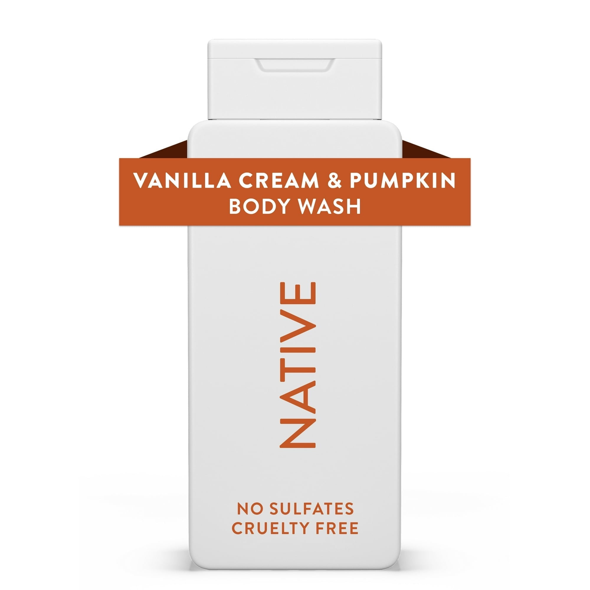 Native Body Wash Toasted Vanilla & Honey, for women & men 18 fl oz