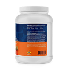 NaturVet daily multi-vitamin supplement bottle for dogs, back label information panel