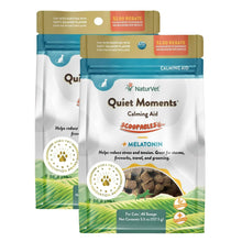 Cat calming aid supplement pouch set, Quiet Moments Scoopables, salmon flavor