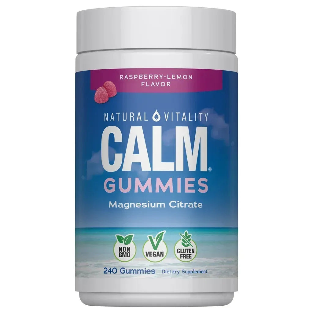 Natural Vitality Calm Magnesium Citrate, 240 Gummies