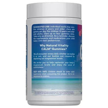 Magnesium citrate gummies bottle back label with directions panel