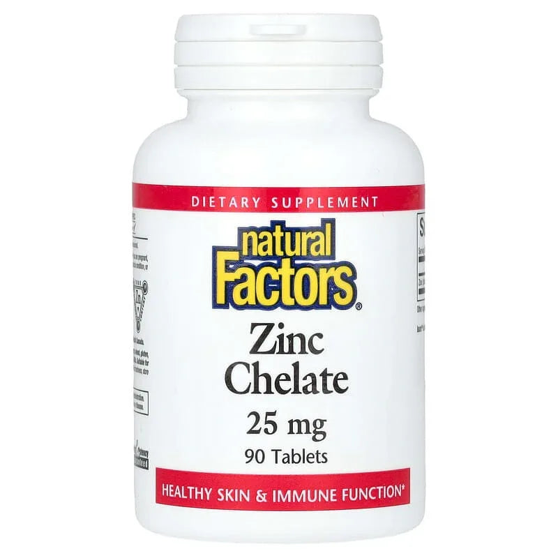 Natural Factors, Zinc Citrate, Tablets