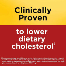 Clinically proven cholesterol support claim graphic for dietary softgels.