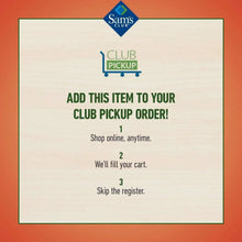 Sam’s Club Club Pickup instructions graphic for Nature Valley sweet and salty bars