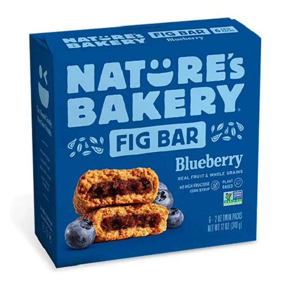 Nature's Bakery Blueberry Fig Bars, 10 Twin packs, 2 oz Each
