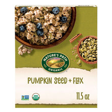 Organic granola box with pumpkin seed + flax, 11.5 oz, Nature's Path