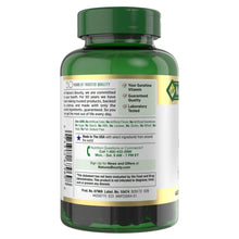 Vitamin D3 supplement bottle back label, barcode and contact info