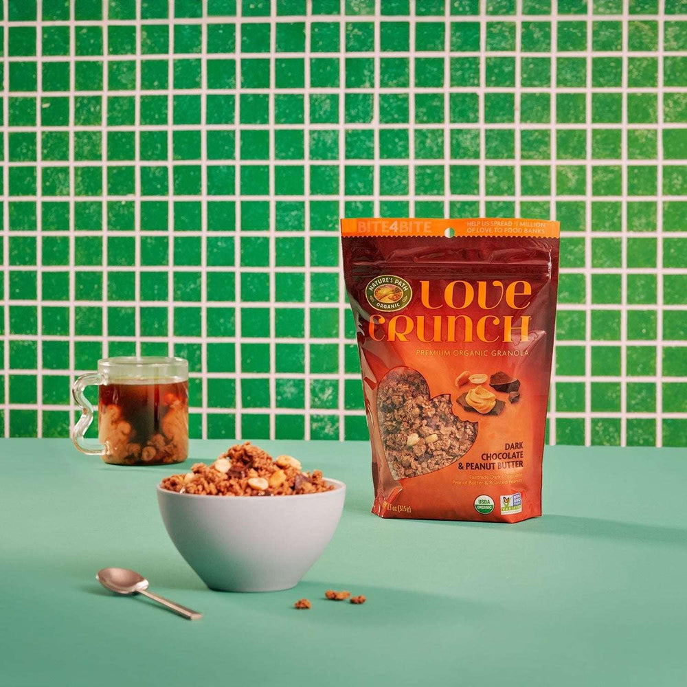 Nature's Path Love Crunch Organic Dark Chocolate & Peanut Butter Granola, 32 oz. - USA MEGA SHOP