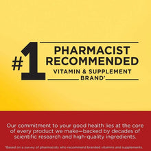CoQ10 supplement promo card with "#1 Pharmacist Recommended" badge