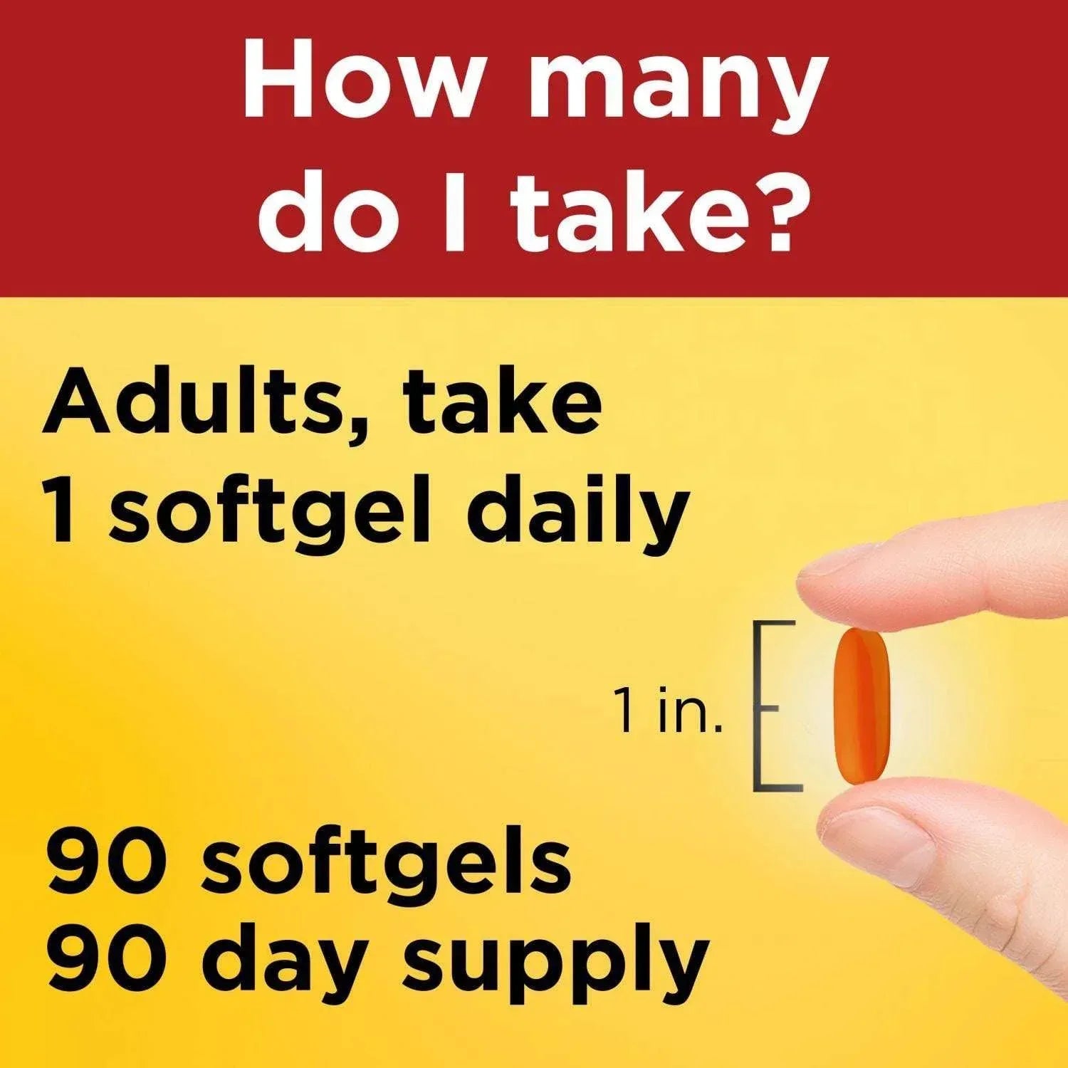 Nature Made CoQ10 400 mg Dietary Supplement Softgels, 90 Count