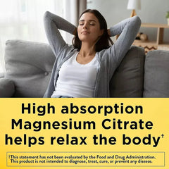 Nature Made Magnesium Citrate 250 mg Softgels, 180 Count