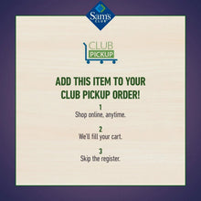 Sam's Club Club Pickup sign: add this item to your club pickup order