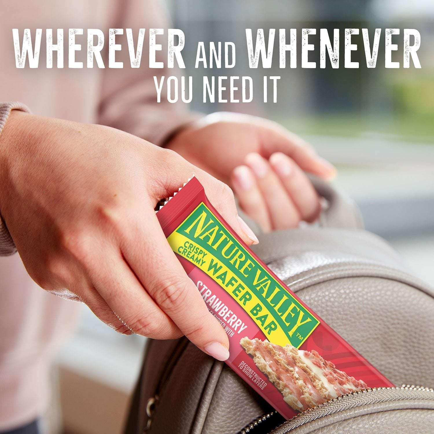 Nature Valley Crispy Creamy Strawberry Wafer Bars, 20 ct. - USA MEGA SHOP