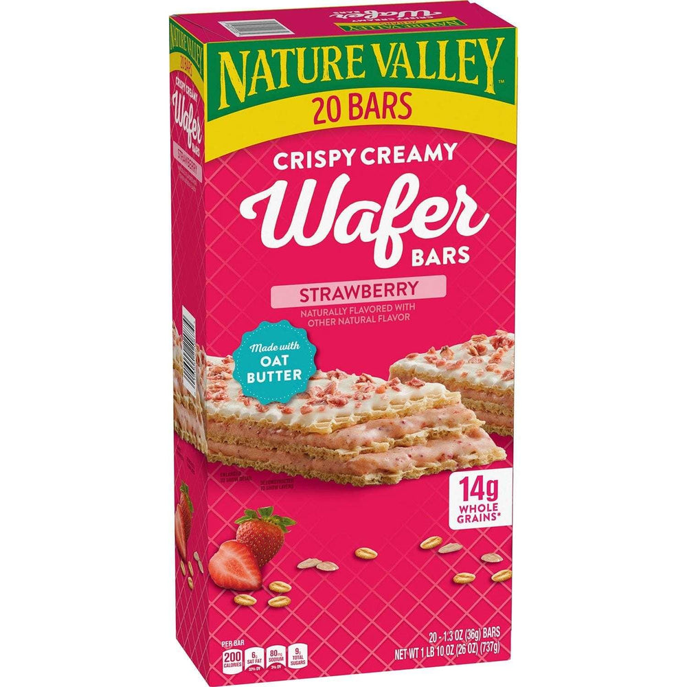 Nature Valley Crispy Creamy Strawberry Wafer Bars, 20 ct. - USA MEGA SHOP