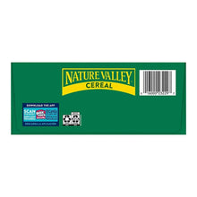 Cereal box barcode panel with scan box code