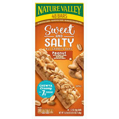 Nature Valley Sweet and Salty Granola Bar, Peanut, 1.2 oz, 48-count - USA MEGA SHOP