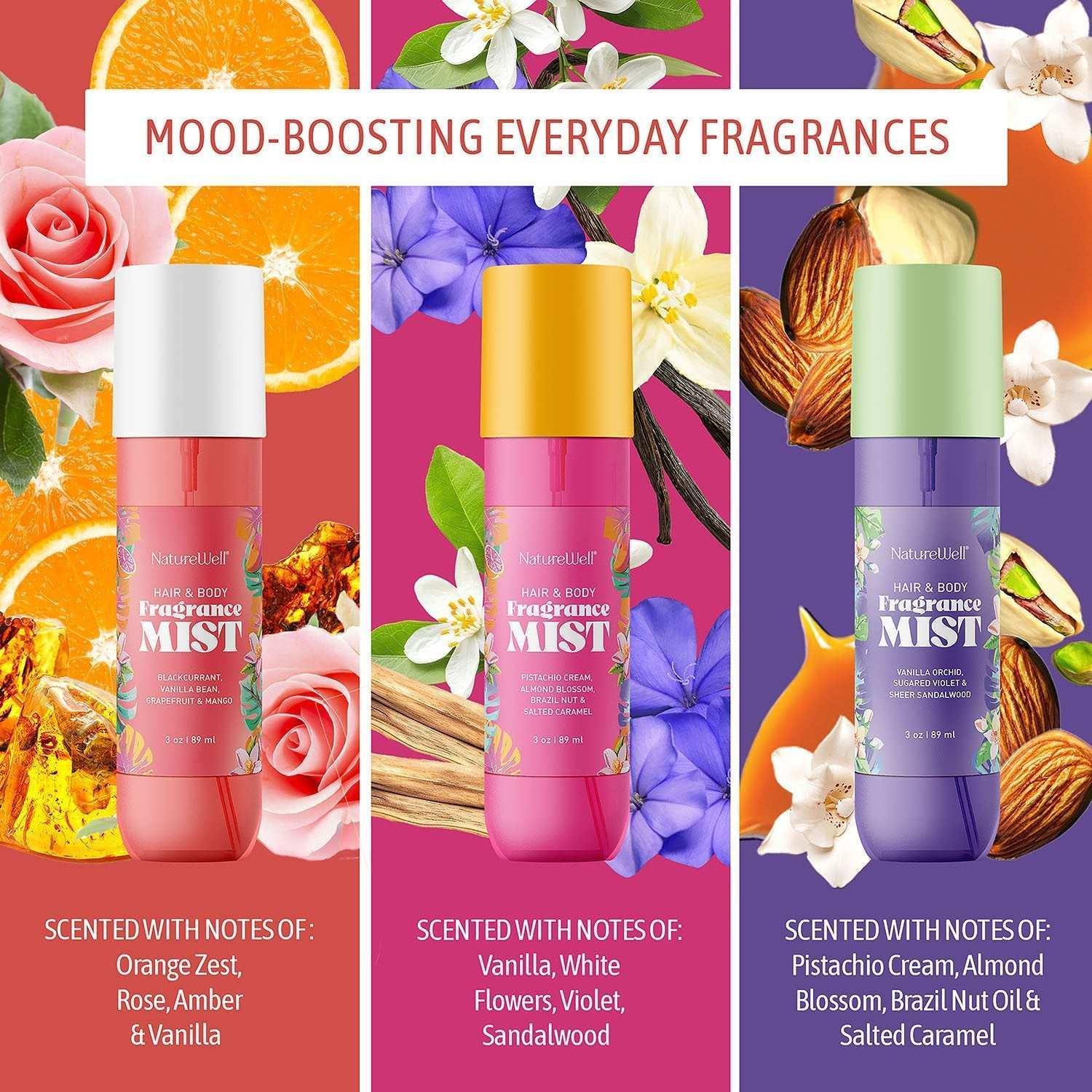 NatureWell Signature Body Cream and Mist, 6 pc.