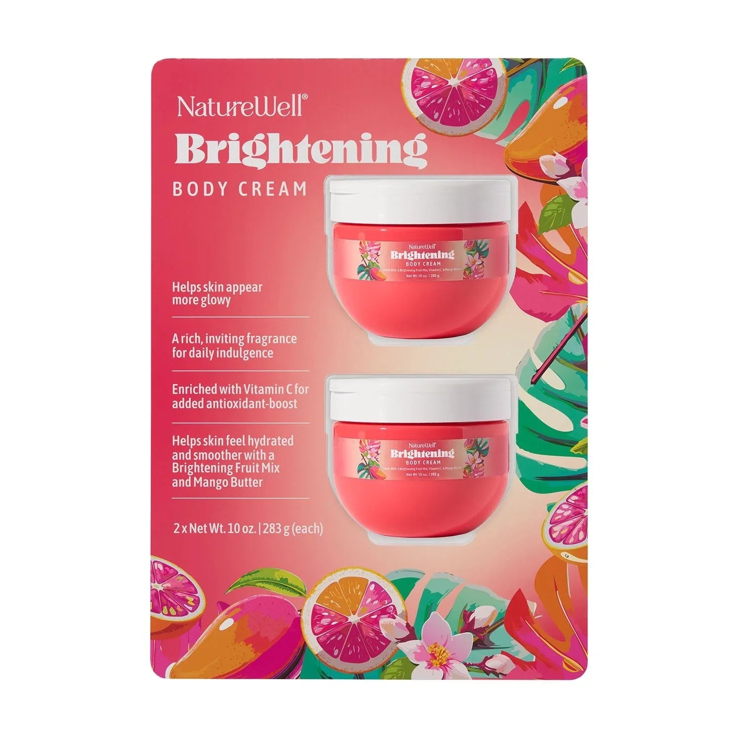 NatureWell Brightening Body Cream, 10 oz., 2 pk. - USA MEGA SHOP