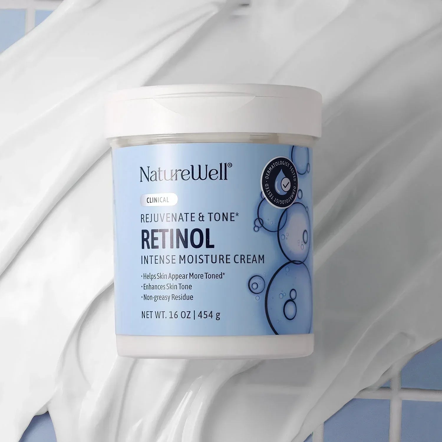 NatureWell Clinical Retinol Advanced Moisture Cream, 16 oz.